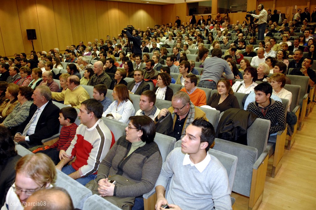 Publico en la 46ª Gala del Deporte Provincial, deportistas y familias de Aviva